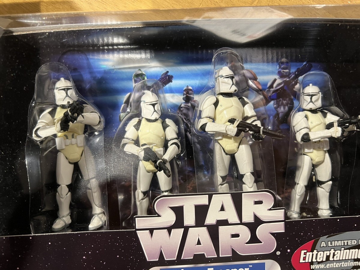 SF・ファンタジー・ホラー STAR WARS Clone Trooper Troop Builder STAR WARS CLONE TROOPER TROOP BUILDER 4-PACK WHITE/DIRTY