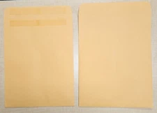 9.5 x 12.5 SHIP MAILING MANILA ENVELOPES 9 1/2 x 12 1/2 9 X 12 - 50 Count