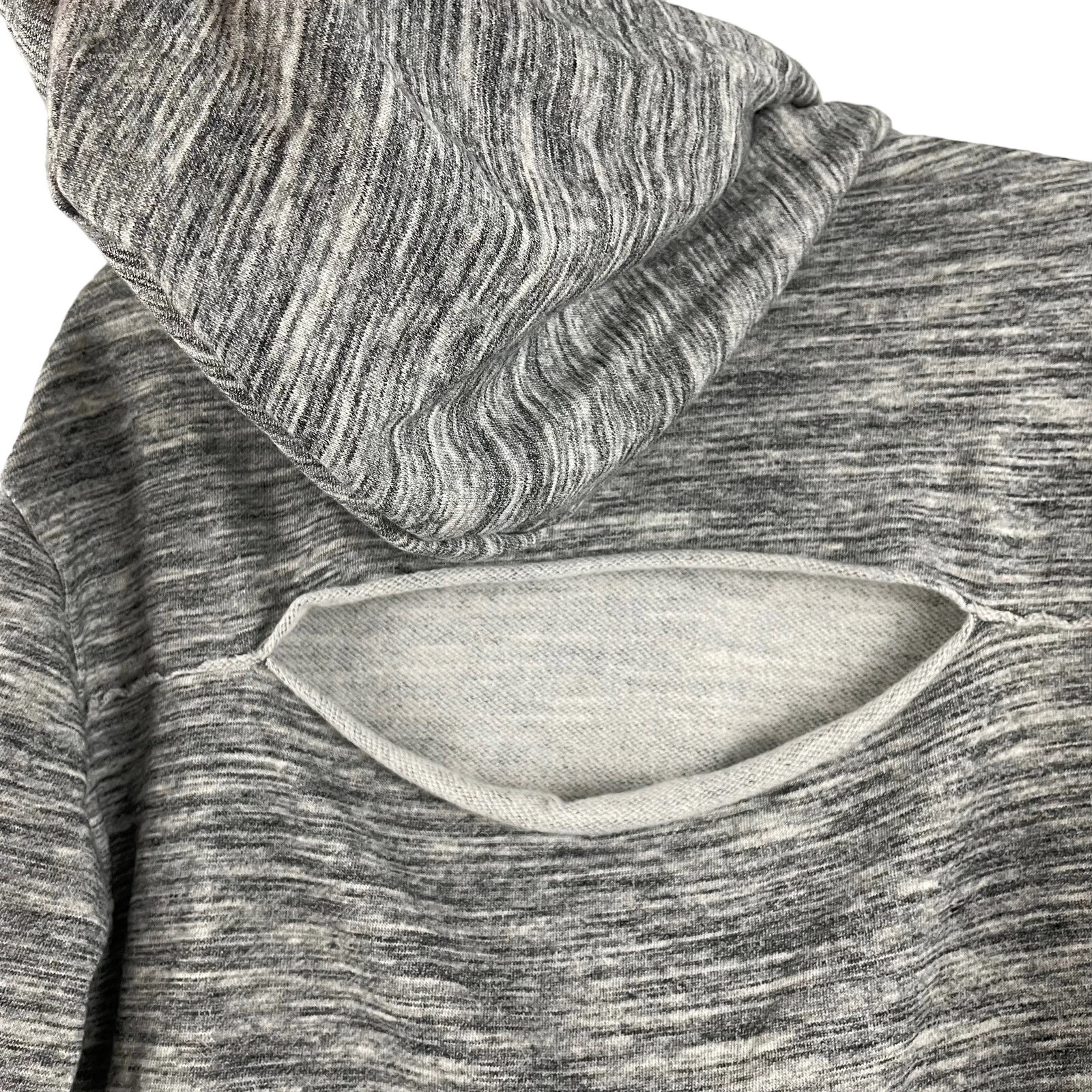 UNDERCOVER Felpa con cappuccio Victoria's Secret taglia extra small cropped grigio erica con cappuccio