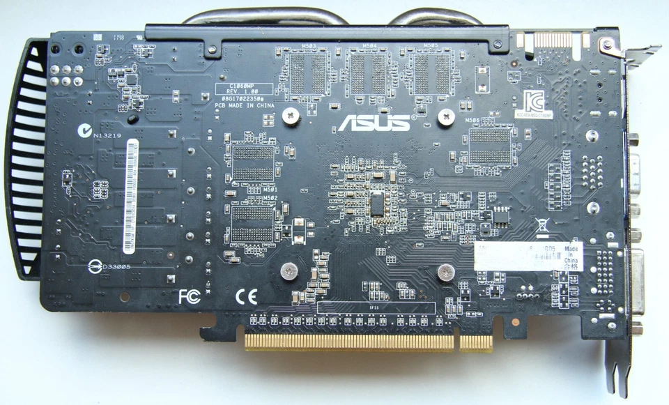 Asus NVIDIA GeForce GTX 550 Ti 1GB GDDR5 TI DC/DI/1GD5 1GB  Graphics Card - Image 2 of 4