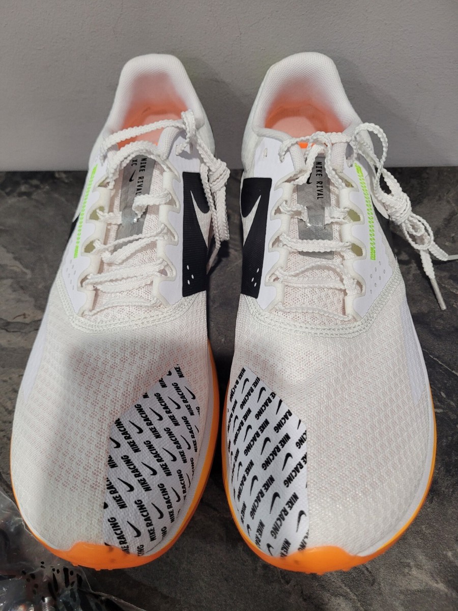 NIKE - フリフリ Nike Men's Size 9 Rival XC 6 Cross-Country Spikes White