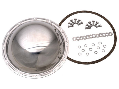 Couvercle différentiel AMC 20 acier inox carter pont arrière Jeep CJ chromé