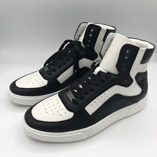INC International Concepts Men High Top Sneakers Keanu Black White