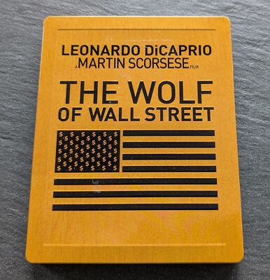 ''The Wolf of Wall Street'' [STEELBOOK Blu Ray] - Leonardo DiCaprio - rar