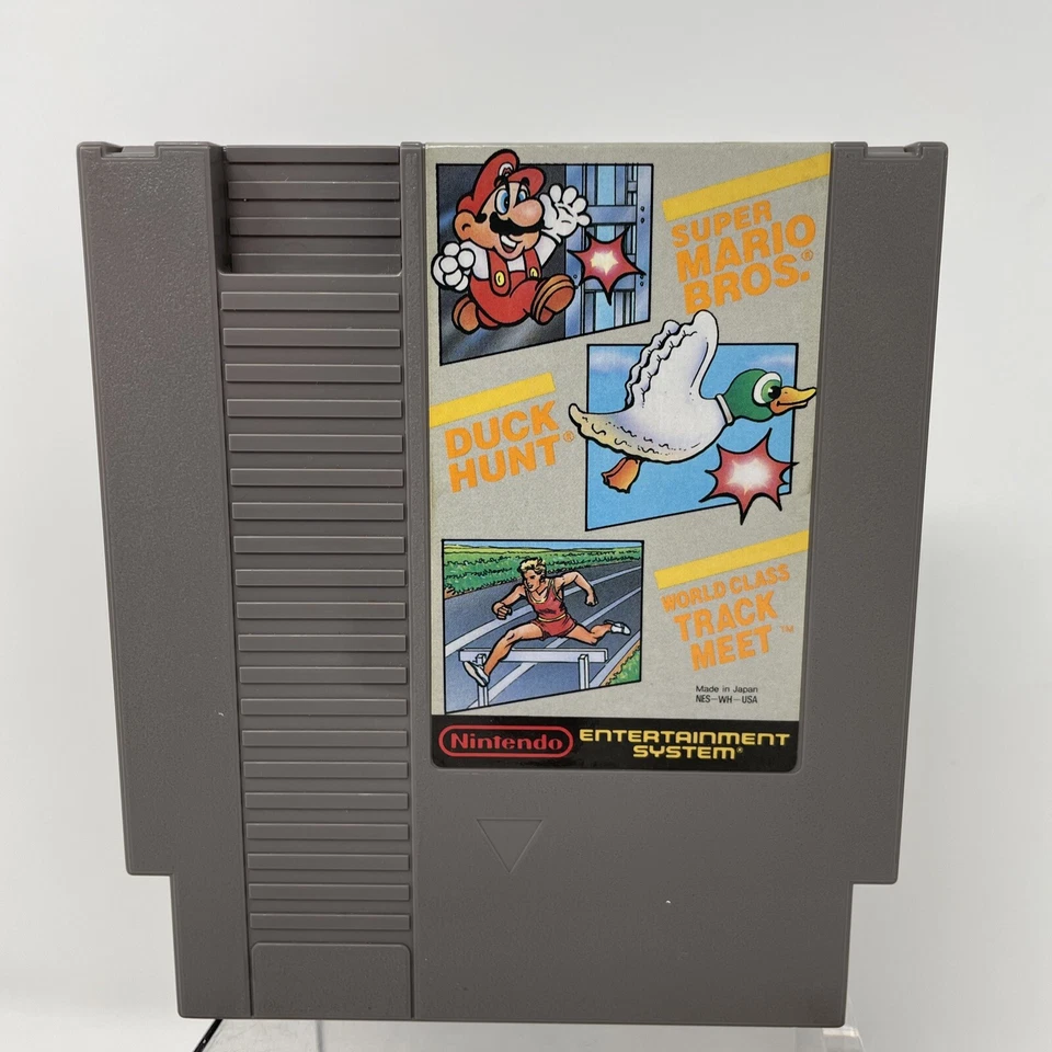 NES Super Mario Bros./Duck Hunt/World Class Track Meet - Image 2 of 4
