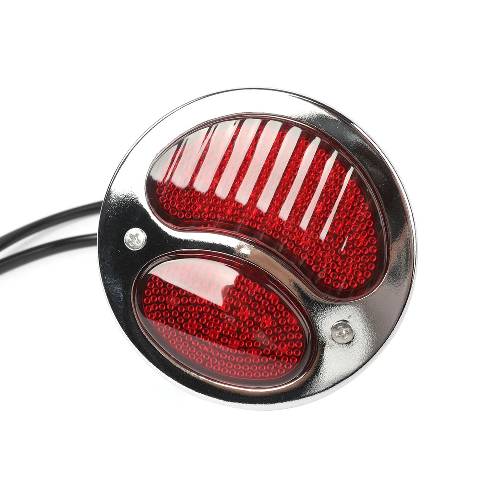 Luces traseras LED personalizadas Hot Rat Street Rod 2 piezas doble lámpara apta para Ford Dodge Buick EE. UU. Foto 4 de 4