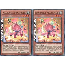 MAGIDOLCE MIAOFOGLIE 2x (Madolche Mewfeuille) Comune • REDU IT021 • 1Ed • Yugioh