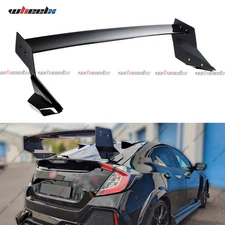 FOR 17-21 HONDA CIVIC FK4 FK7 5DR HATCHBACK FK8 TYPE R BLACK TRUNK SPOILER WING