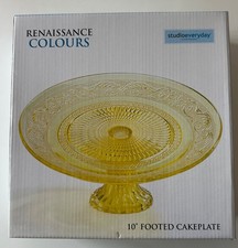 Cake or Dessert Plate  Stand, 10’-footed, New, for every home and family