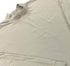 Fear Of God FOG Essential T Shirt Mens Sand Oversized Long Sleeve Pullover Large
