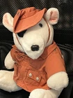 Vintage 1987 Dakin Way Outback Australia Bull Terrier Tater McGregor Plush Dog