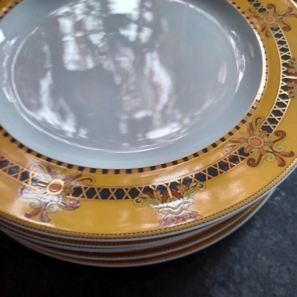 ROSENTHAL VERSACE BAROCCO 1 Speiseteller / Essteller 1. Wahl TOP  27 cm Gold - Bild 3 von 4
