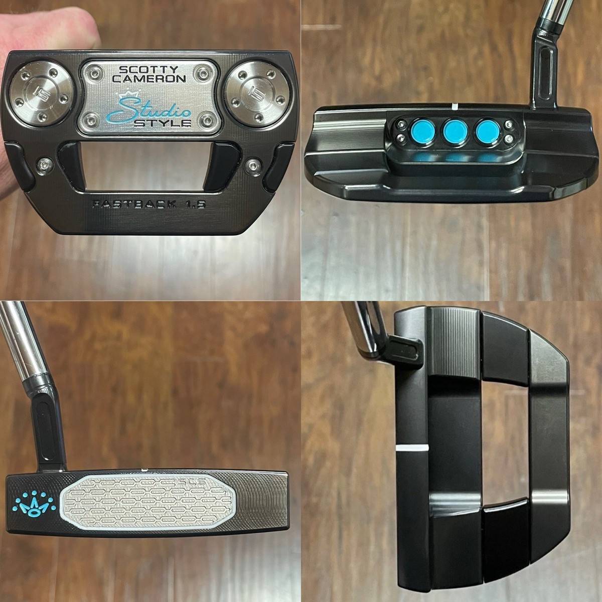 クラブ Scotty Cameron Studio Style Fastback 1.5 Studio Style Fastback 1.5 | Mid-Mallet I-Beam Jet Neck Putter