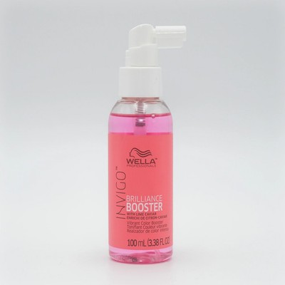 WELLA Invigo Brilliance Booster with Lime Caviar Color Booster 3.38 oz