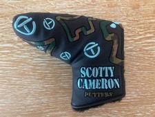 NEW Scotty Cameron Circle T Camo Tiffany Blue BullDog Mid Mallet Headcover