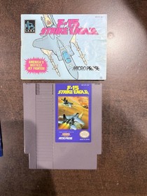 F-15 Strike Eagle Nintendo NES Complete CIB - Excellent Shape!