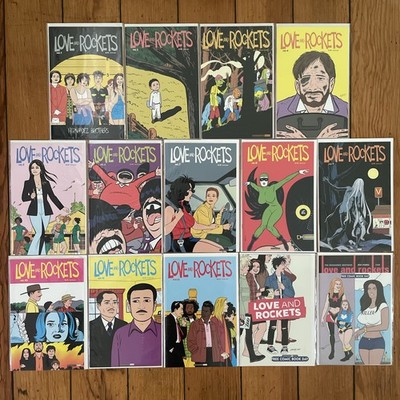 Love and Rockets Vol 2 #1-12 + FCBD 2009 & 2016 Beto Jaime Mario Hernandez VF/NM