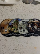 Sony PlayStation 2 Four Game Lot Tested And Working Disc Only