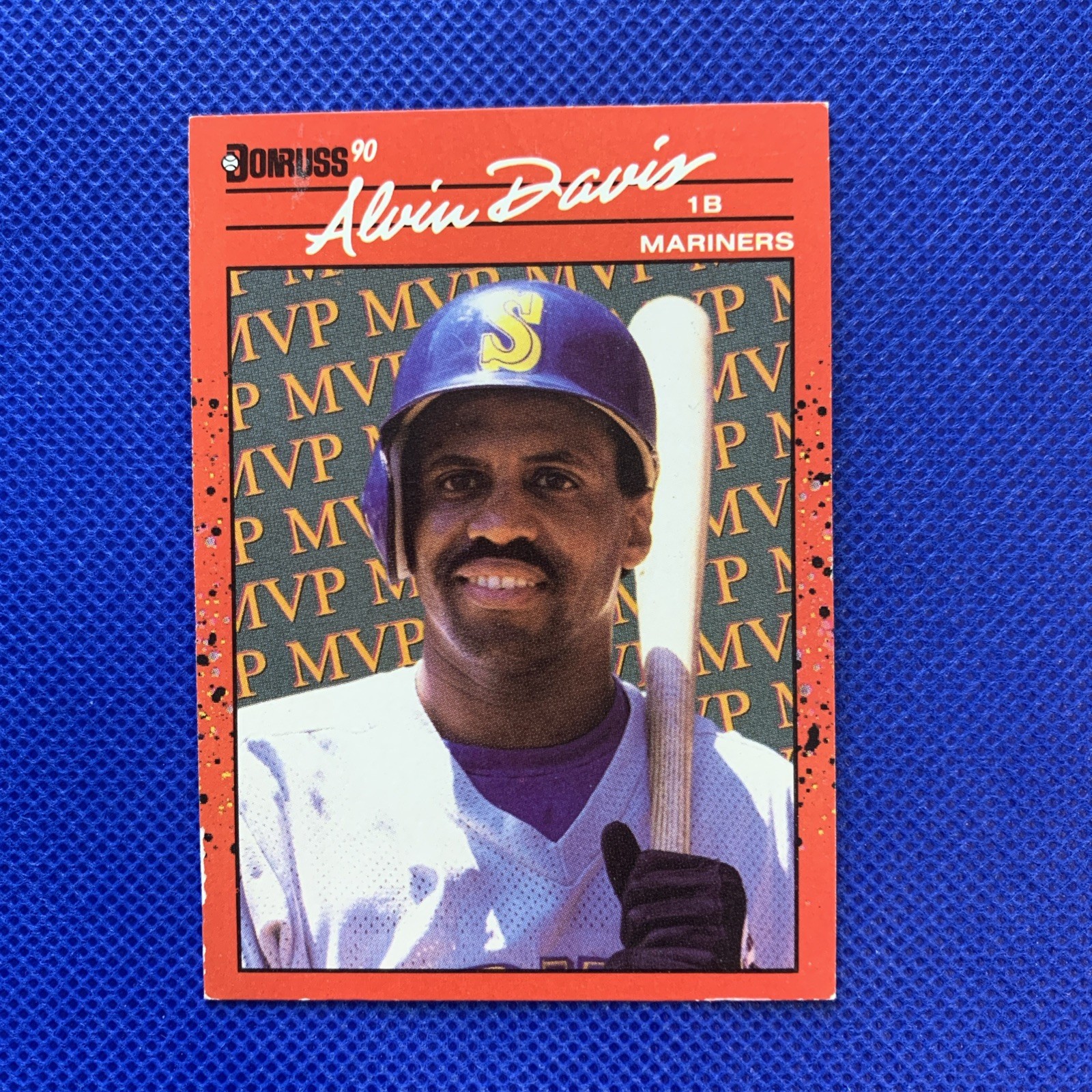 1990 Donruss Baseball BONUS MVP's # BC-9 Alvin Davis SEATTLE MARINERS