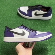 Size 12 - Air Jordan 1 Golf Low Court Purple for sale online | eBay