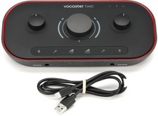 Focusrite Vocaster 2 and PodMic 2-host Podcast Bundle