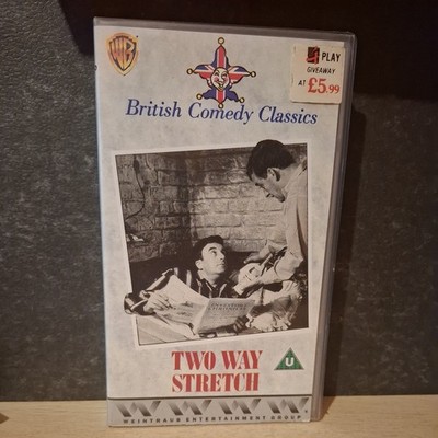 : Two Way Stretch.    1960 film  Peter sellers (VHS  1989) TESTED 