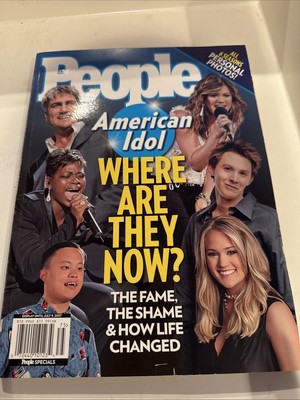 People Magazine Underwood Clarkson 2007 American Idol Where Are They Now?
