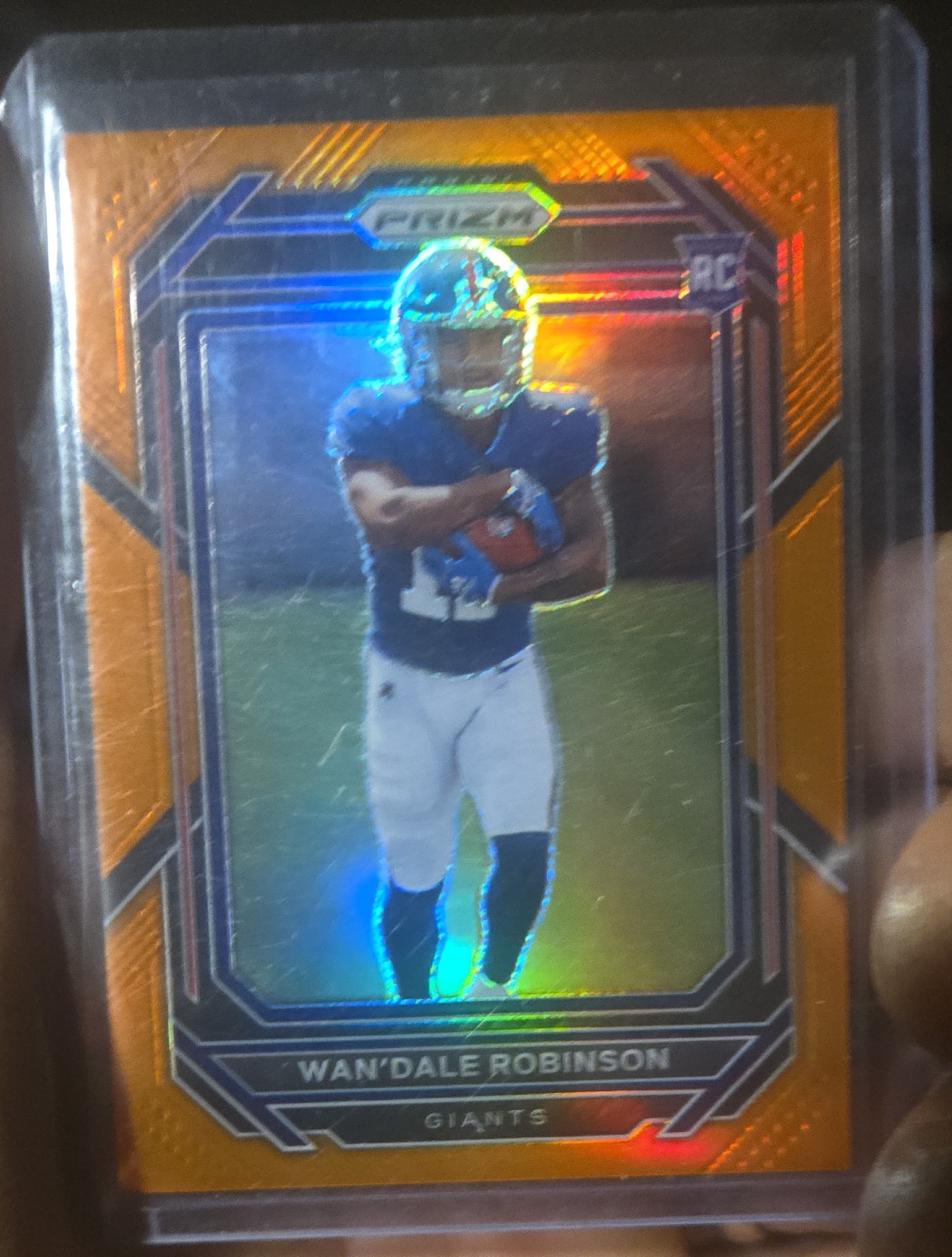 2022 Panini Prizm - Rookies Wan'Dale Robinson #315 /249 Orange Prizm /249 (RC)