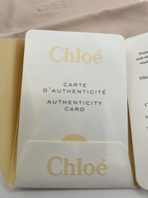 CHLOÉ Sunglasses Case NEW ORIGINAL Box Blush Beige Authentic  display picture 3