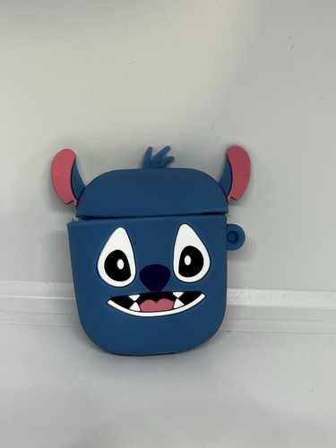 Cover compatibili airpods protezione cuffie silicone Stitch - Bild 1 von 3