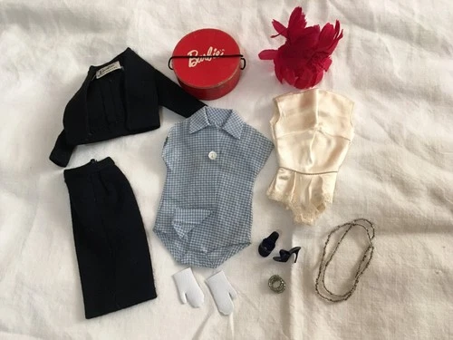 VINTAGE BARBIE COMMUTER SET TM VERSION COMPLETE MINT