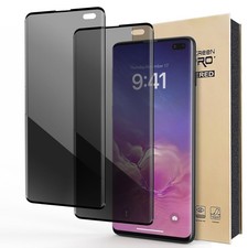 2-Packs Privacy Tempered Glass Screen Protector For Samsung Galaxy S10 S10e S10
