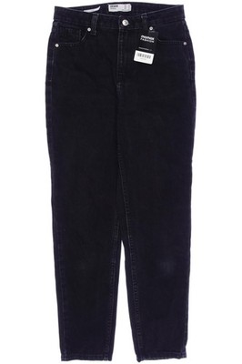 bershka Jeans Damen Hose Denim Jeanshose Gr. EU 34 Baumwolle Schwarz #fdbn1xs