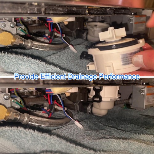 ABQ75742501 Dishwasher  Pump with Gasket Fit for  LDTS5552S LDFN4542W8242 - Picture 6 of 6