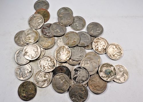 (40) Buffalo Nickel Roll * 40 Coins * Mixed Dates + Mixed Mint Marks * XBR26