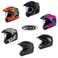 Gmax GM-11 Full face Dual Sport Motorcycle Helmet - Pick Size/Color