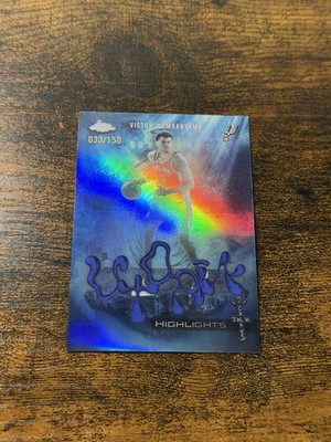 2025-26 Topps Chrome Cactus Jack Victor Wembanyama UH-16 Utopia Blue /150