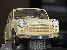 KYOSHO 1/18 MORRIS MINI MINOR (White) Unused Unexhibited Rare Mini el Kyosho