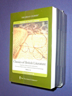 Great Courses DVDs :         CLASSICS of BRITISH LITERATURE        new & sealed