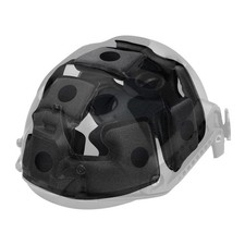 Yzpacc Tactical Helmet Pads, Universal Replacement EX One Size, all black