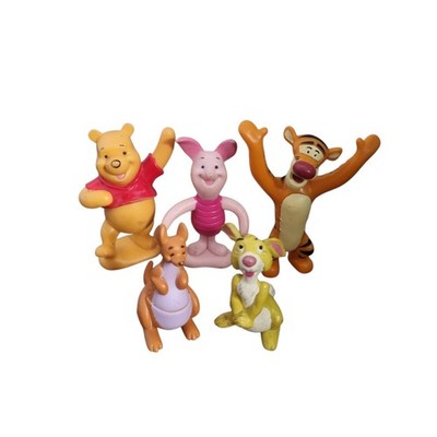 Winnie Pooh Figuren Set Disney Pooh Tigger Ferkel Känguru Bullyland 5 Stück