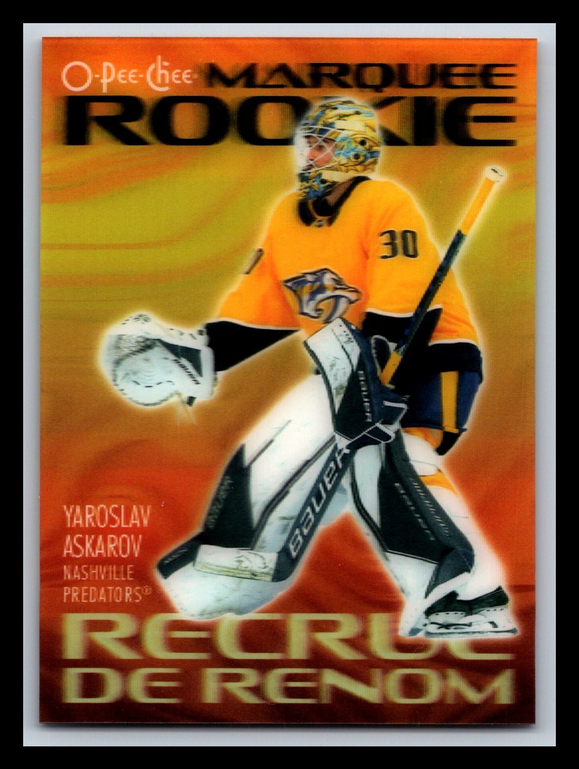 2023-24 O-Pee-Chee YAROSLAV ASKAROV 3-D Marquee Rookie #3D-YA