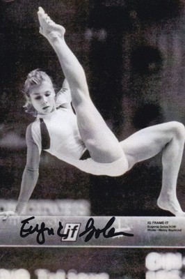 Eugenia Golea - ROU - Turnen - 2. OS 1988 - Autogramm