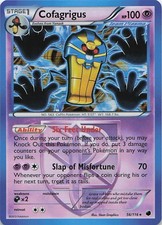 Cofagrigus (Team Plasma) (56) Holo Rare Plasma Freeze 56/116 LP D20 on eBay