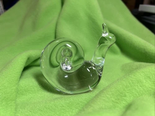 Steuben Vintage Glass Paperweight 2.5"