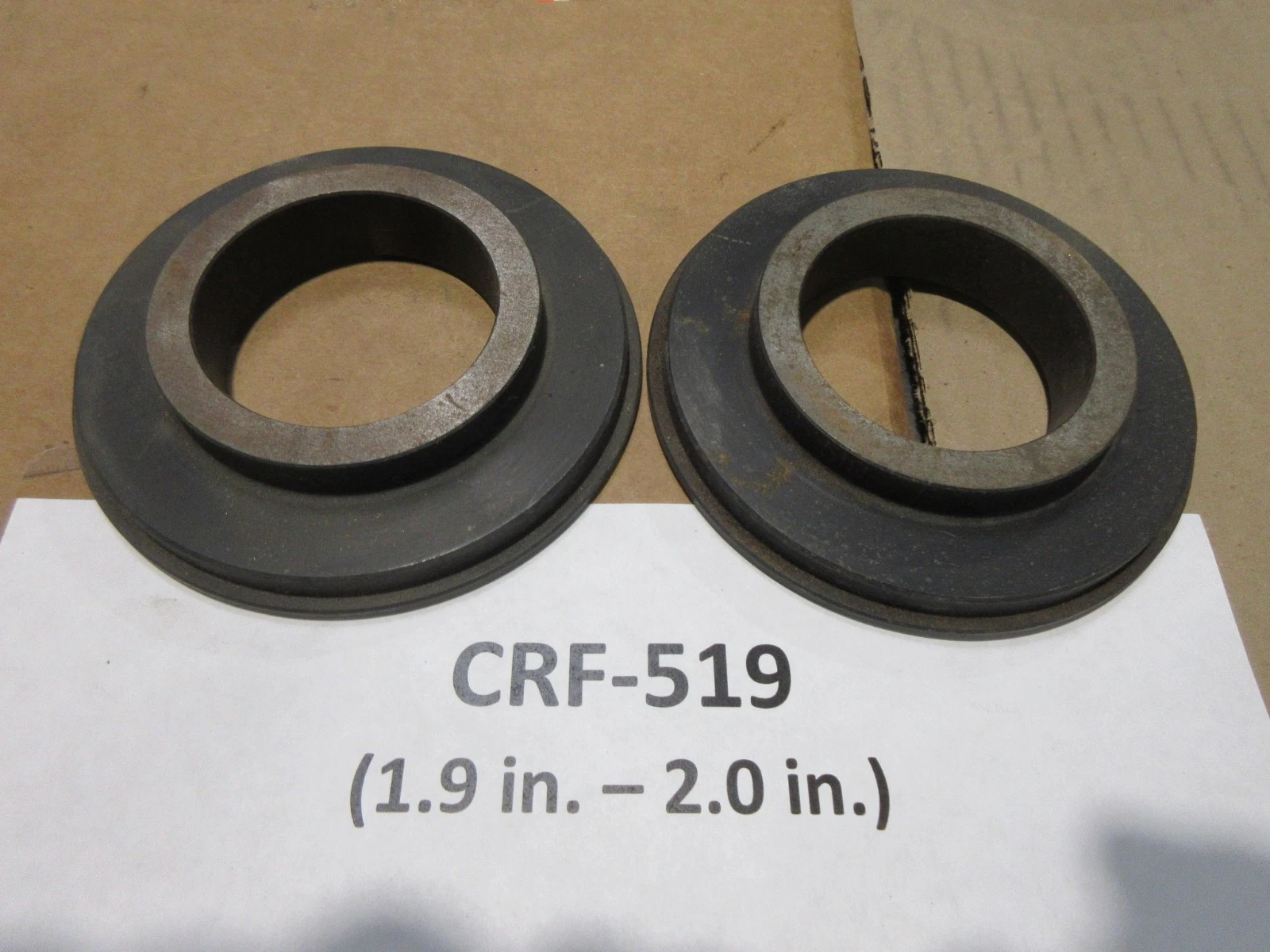 USED Sunnen CRF-519 Honing Ring Set for Power & Manual Stroke Rod Fixture