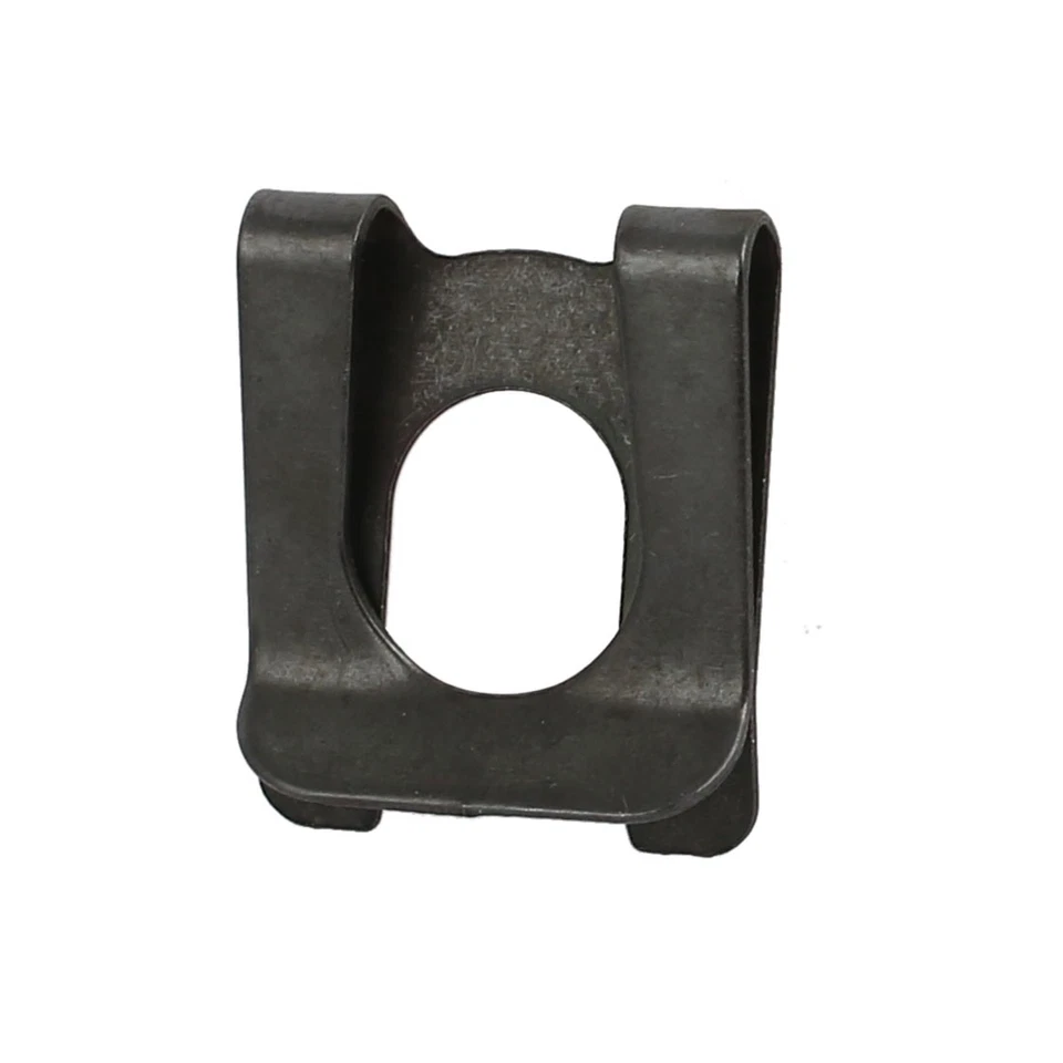 20pcs Fit 10mm Dia Bolt 65Mn Steel Spring U Clip Nut Black 22mm x 18mm Foto 4 de 4