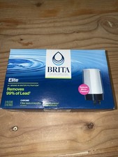 Brita Elite Faucet Replacement Filter 4-Month Lasts, 99 Lead Removal, 3 Pack