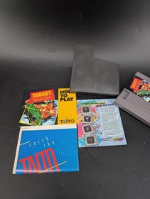 Target: Renegade (Nintendo NES, 1990) Complete CIB Box Manual Inserts