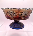 Vtg.Fenton Carnival Glass "Orange Tree" Pattern Pedestal Bowl or Compote